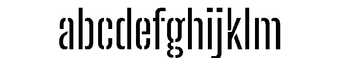 Big Shoulders Stencil Display Medium FONT
