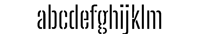 Big Shoulders Stencil Display Regular FONT