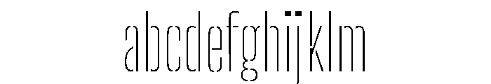Big Shoulders Stencil Display Thin FONT