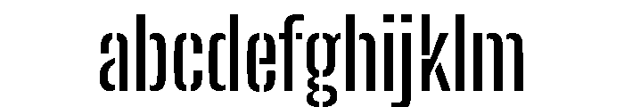 Big Shoulders Stencil Semi Bold FONT