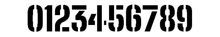 Big Shoulders Stencil Text Black Font OTHER CHARS