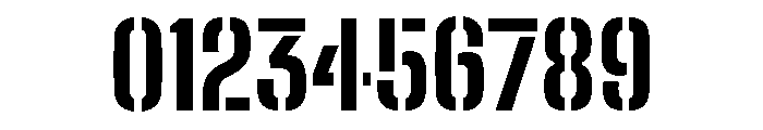 Big Shoulders Stencil Text Extra Bold Font OTHER CHARS