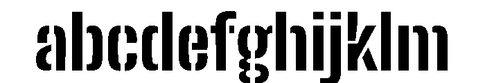 Big Shoulders Stencil Text Extra Bold FONT