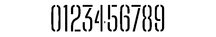 Big Shoulders Stencil Text Light Font OTHER CHARS