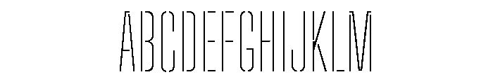 Big Shoulders Stencil Font UPPERCASE