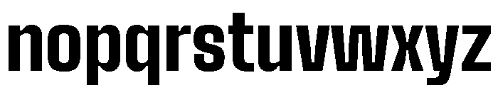 Big Shoulders Text Black Font LOWERCASE