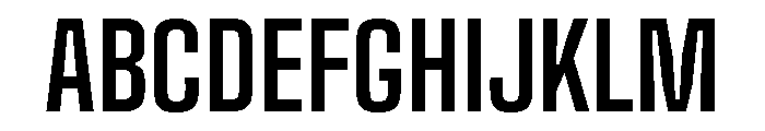 Big Shoulders Text Bold Font UPPERCASE