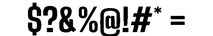Big Shoulders Text Extra Bold Font OTHER CHARS