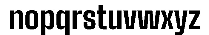 Big Shoulders Text Extra Bold Font LOWERCASE