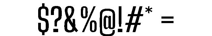 Big Shoulders Text Medium Font OTHER CHARS