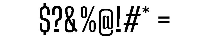 Big Shoulders Text Regular Font OTHER CHARS