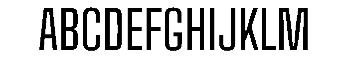 Big Shoulders Text Regular Font UPPERCASE