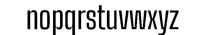 Big Shoulders Text Regular Font LOWERCASE