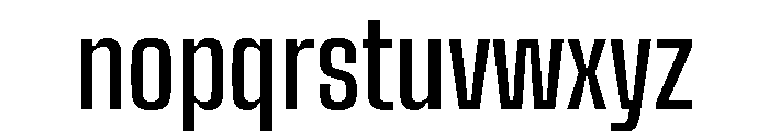 Big Shoulders Text Semi Bold Font LOWERCASE