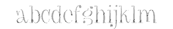 Big Tickle Hatched Light FONT