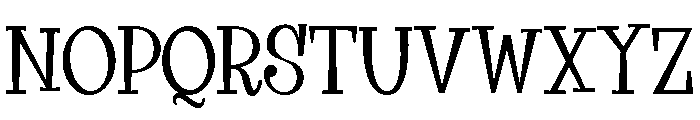 Big Tickle Light Font UPPERCASE
