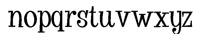 Big Tickle Light Font LOWERCASE