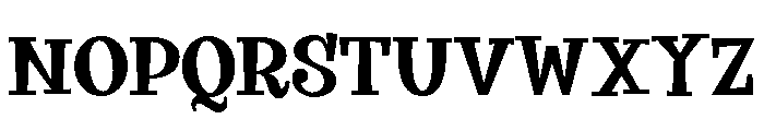 Big Tickle Medium Font UPPERCASE