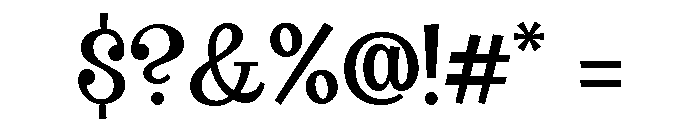 Big Tickle Normal Font OTHER CHARS