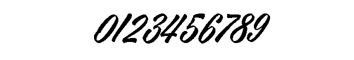 Big Tickle Script Regular Font OTHER CHARS