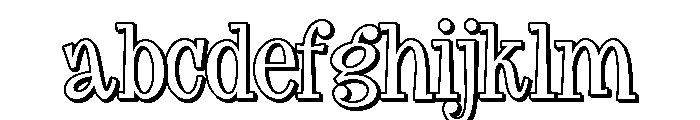 Big Tickle Shadow Light FONT