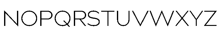 Bill Corporate Light Font UPPERCASE