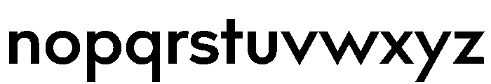 Bill Corporate Semi Bold Font LOWERCASE