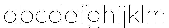Bill Corporate Thin FONT