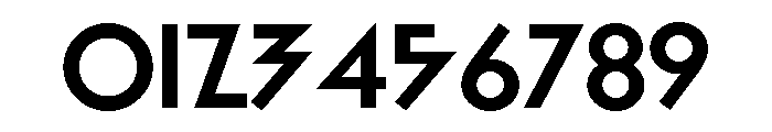 Bill Display Bold Font OTHER CHARS