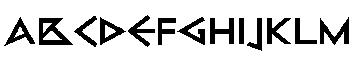 Bill Display Bold Font UPPERCASE