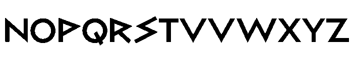 Bill Display Bold Font LOWERCASE