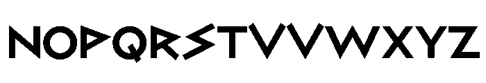 Bill Display Extra Bold Font UPPERCASE