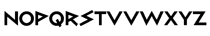 Bill Display Extra Bold Font LOWERCASE