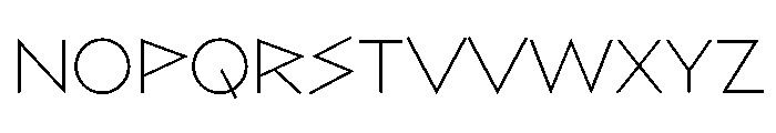 Bill Display Extra Light Font UPPERCASE