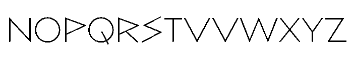 Bill Display Extra Light Font LOWERCASE
