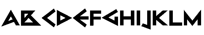 Bill Display Heavy Font UPPERCASE
