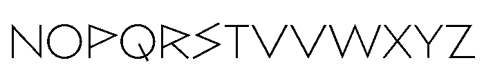 Bill Display Light Font LOWERCASE