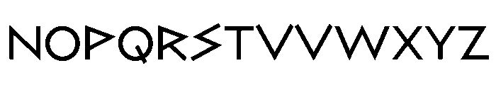 Bill Display Medium Font UPPERCASE