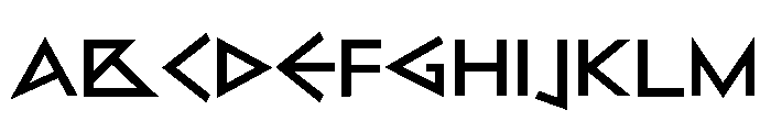 Bill Display Semi Bold Font UPPERCASE