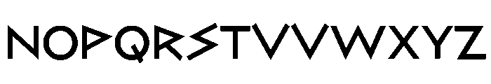 Bill Display Semi Bold Font UPPERCASE