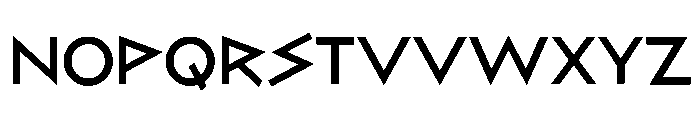 Bill Display Semi Bold Font LOWERCASE