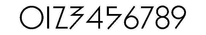 Bill Display Semi Light Font OTHER CHARS