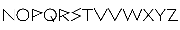 Bill Display Semi Light Font UPPERCASE