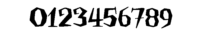 Billsville Regular Font OTHER CHARS