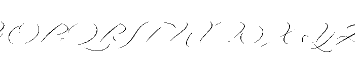 Bird Script Regular Font UPPERCASE