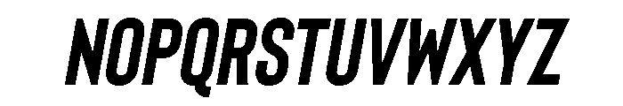 Bison Bold Italic Font UPPERCASE