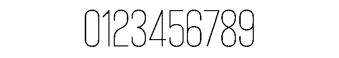 Bison Light Font OTHER CHARS