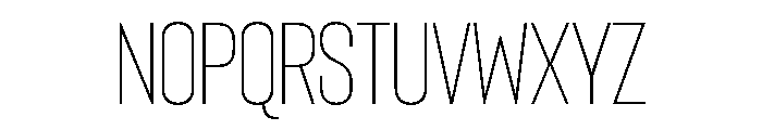 Bison Light Font LOWERCASE