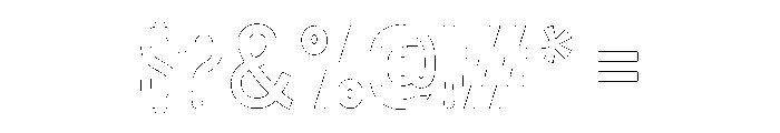 Bison Outline Font OTHER CHARS
