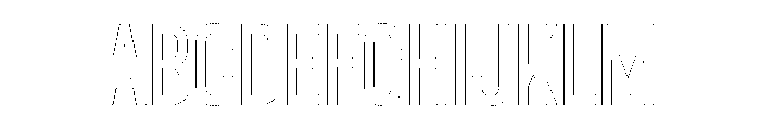 Bison Outline FONT
